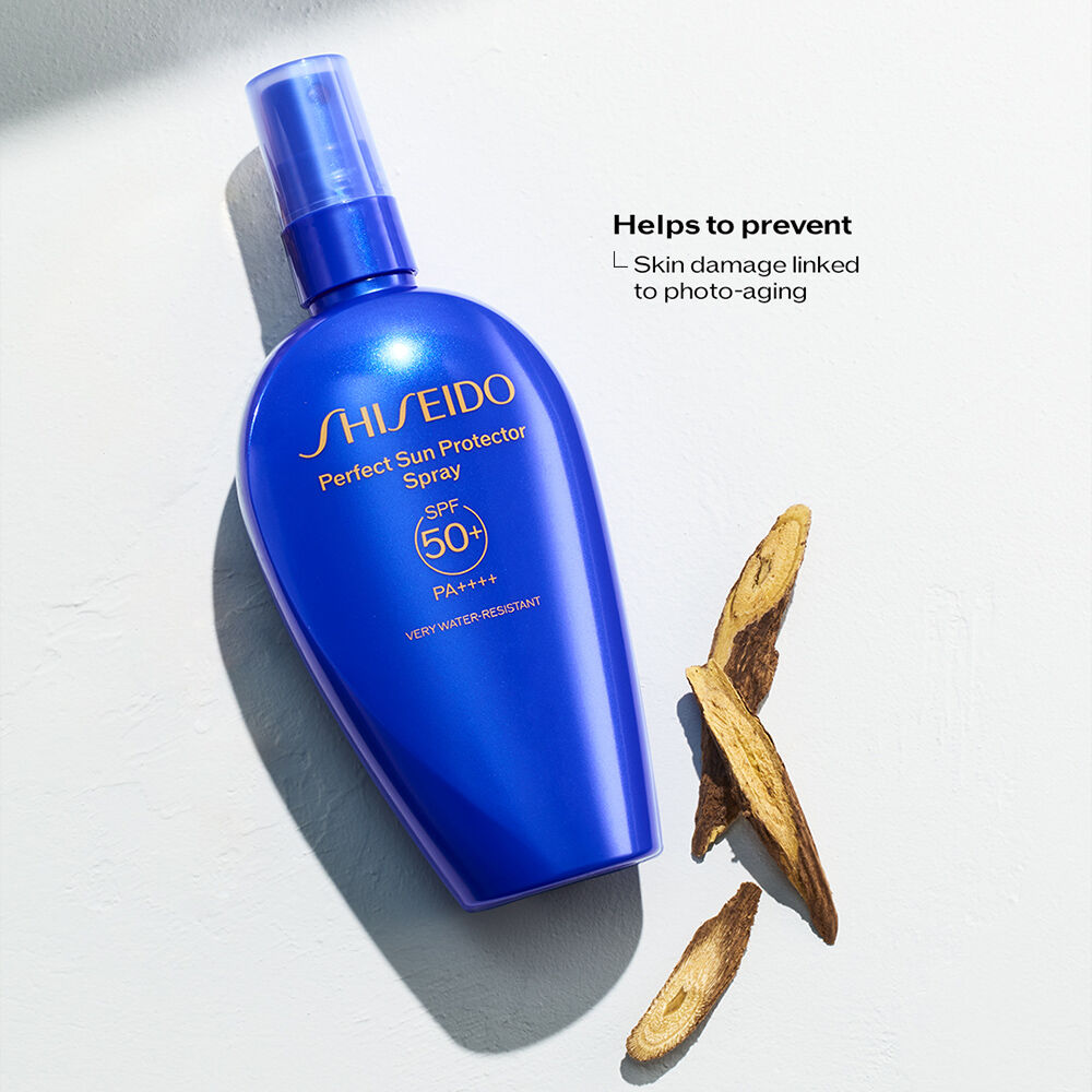 Shiseido Perfect Sun Protector Spray spf50+ Pa++++ 150ml no box