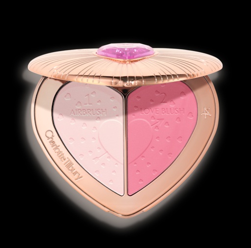 Charlotte Tilbury Beauty Soulmates Face Palette - Pillow Talk Flawless Rosewood