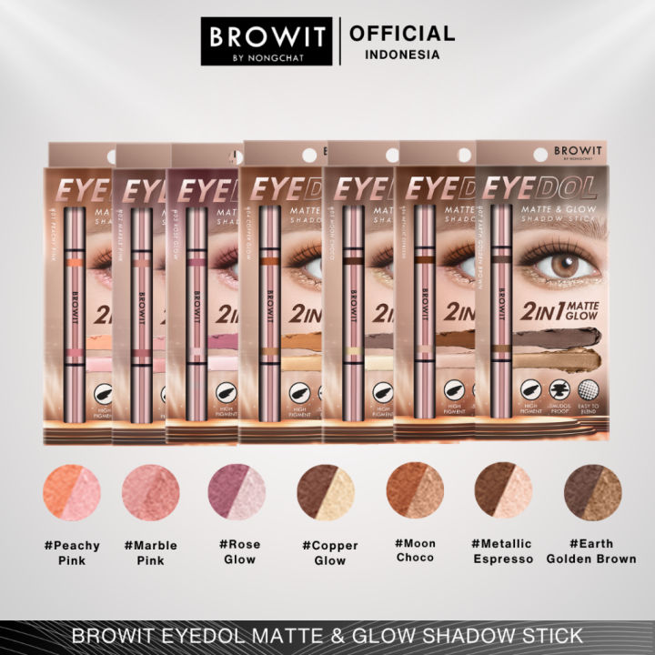 Browit Eyedol Matte &amp; Glow Shadow Stick