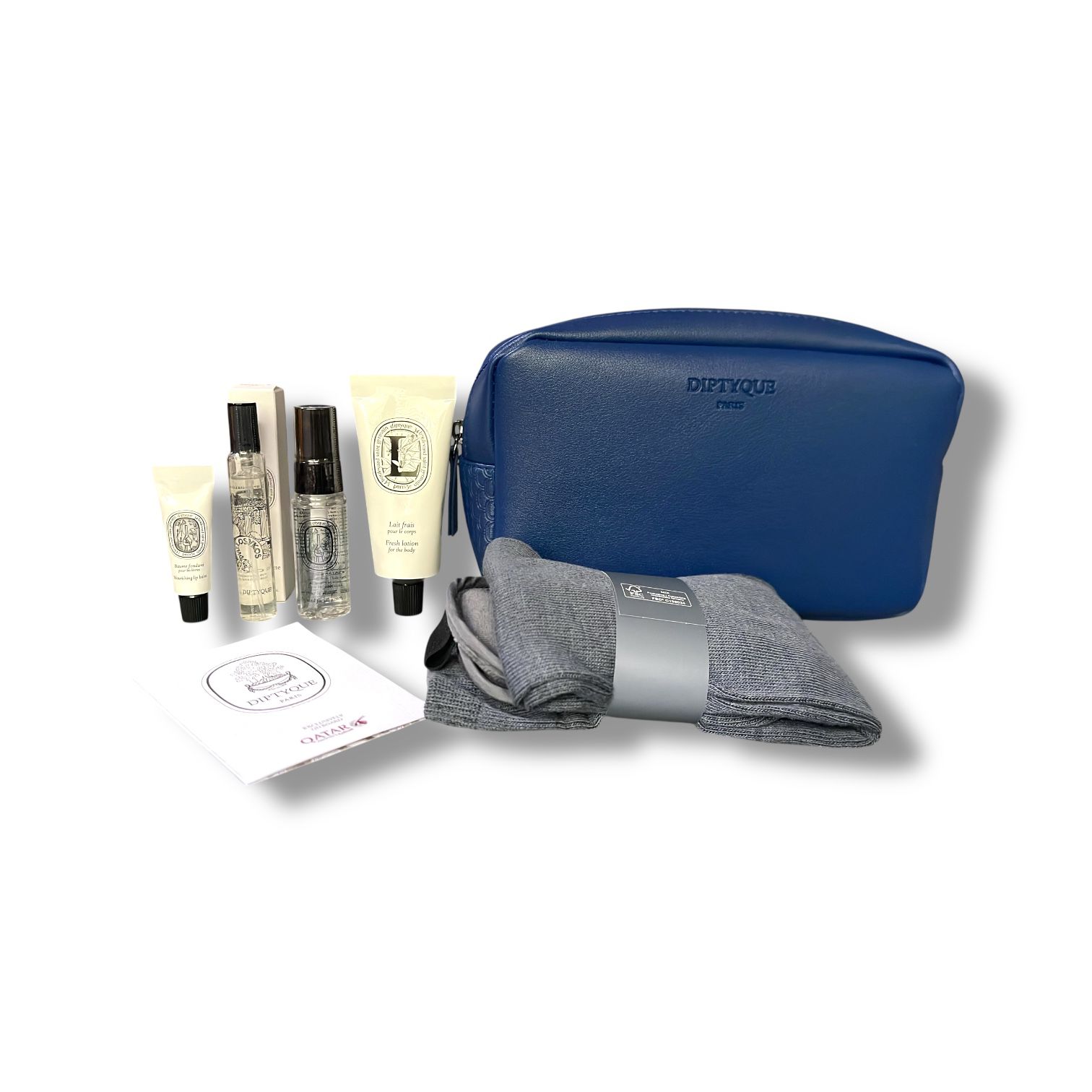 Diptyque Qatar Philosykos Pouch Blue Set