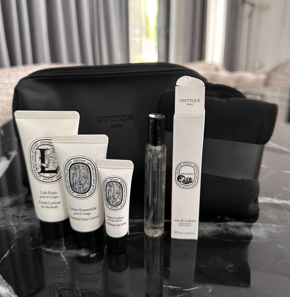 Diptyque Qatar Philosykos Pouch Black Set B