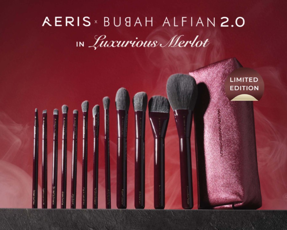 Aeris x Bubah Halfian Brush Set