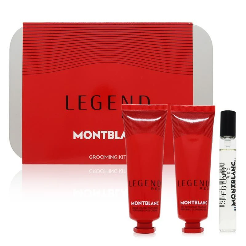 Mont Blanc Legend Red Grooming Kit