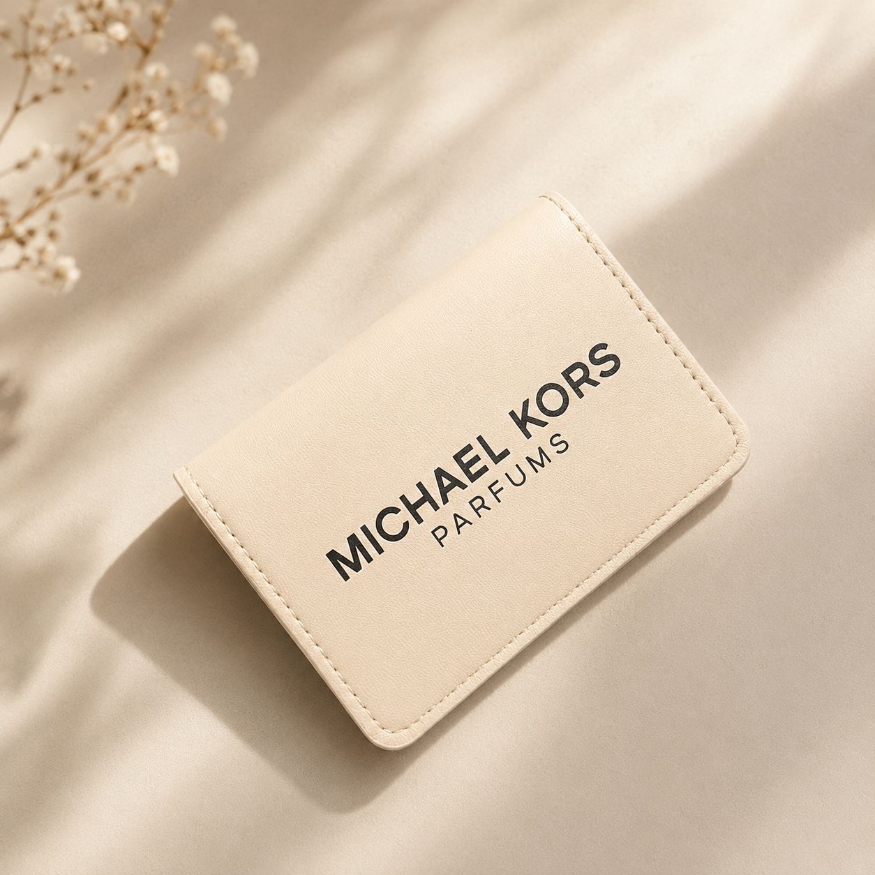 Michael Kors Women White Card Holder