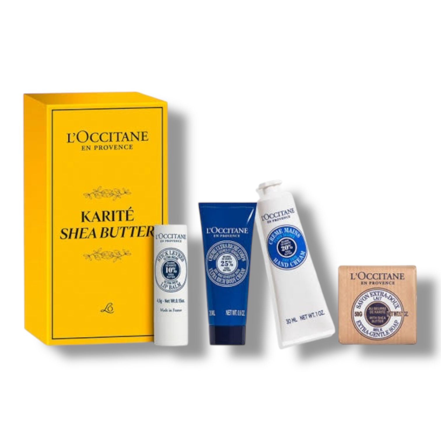 LOccitane Travel Set Isi 4 - Shea Butter