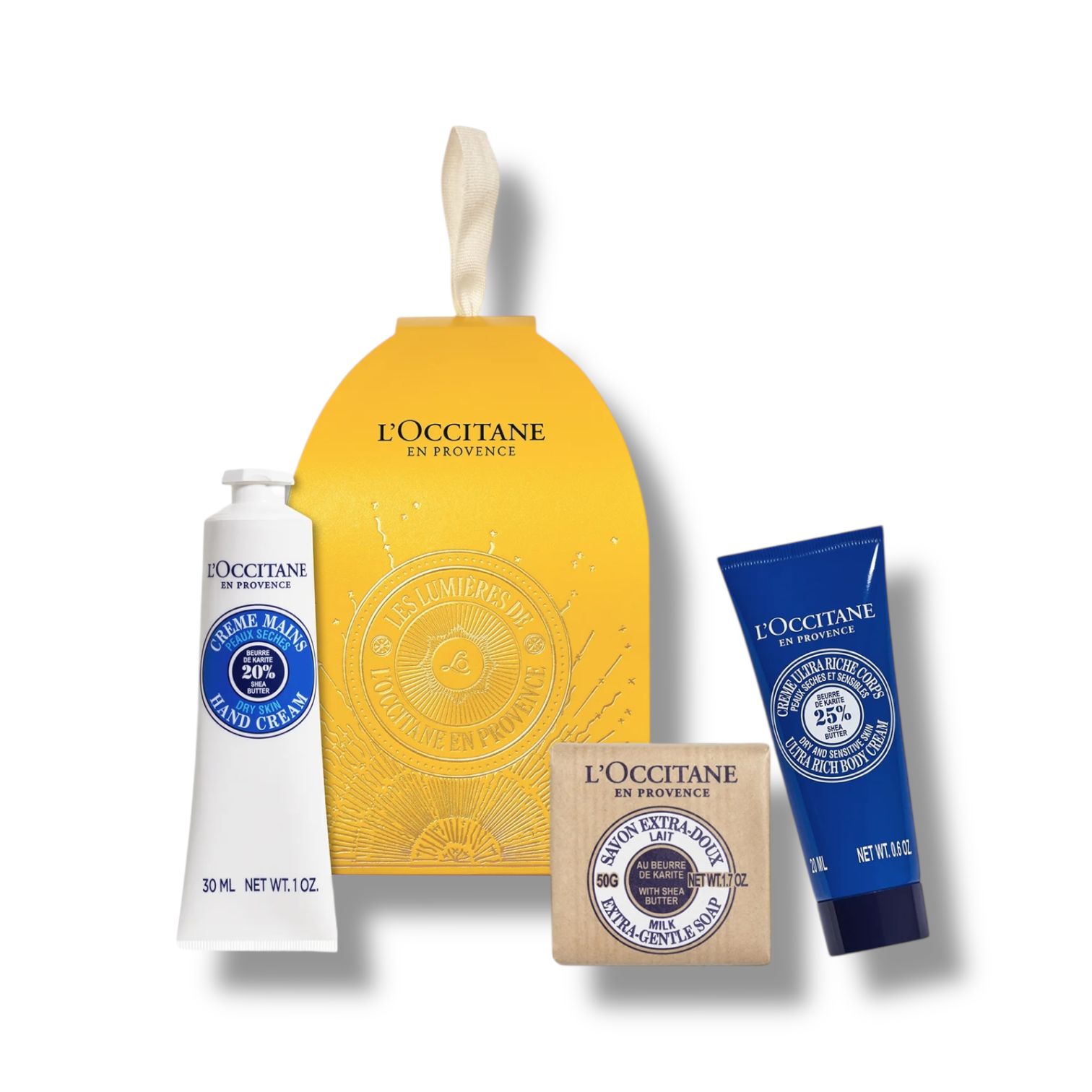 LOccitane Travel Set Isi 3 -  Shea Butter