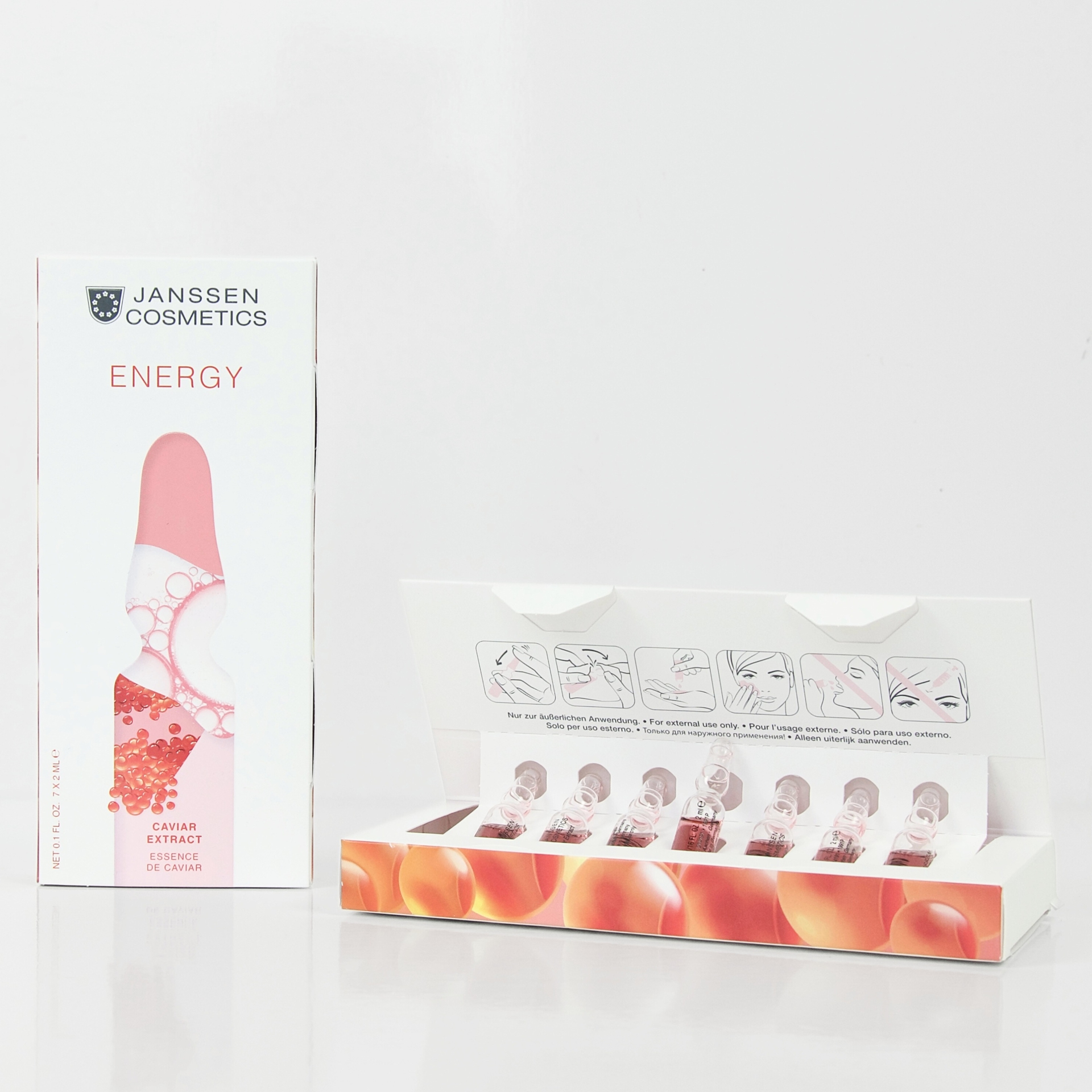Janssen Ampoules 2ml x 7pcs Energy Caviar Extract