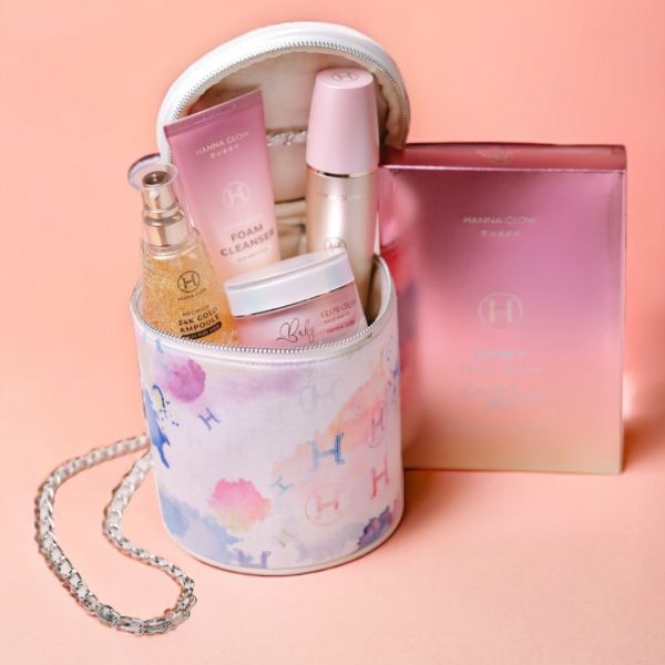 Hanna Glow Vanity Bag Set