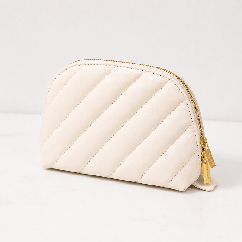 YSL Pouch Off White