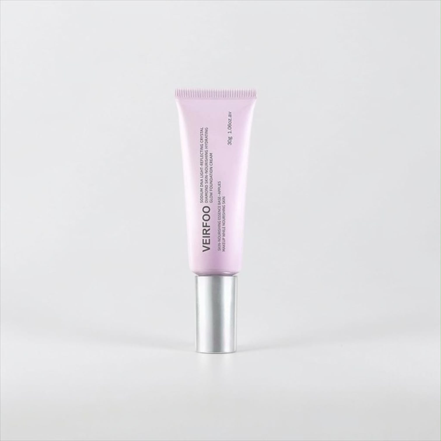 Veirfoo Sodium DNA Light Reflecting Crystal Diamond Skin Nourishing Hydrating Glow Foundation Cream 30g