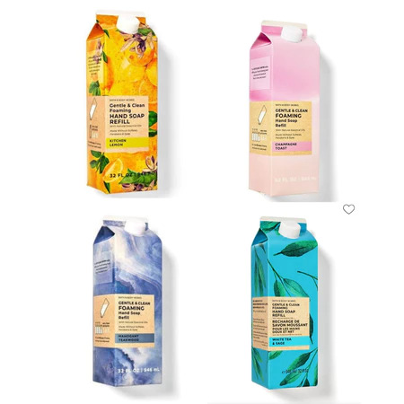 BBW Hand Soap Gentle & Clean Foaming Refill 946ml