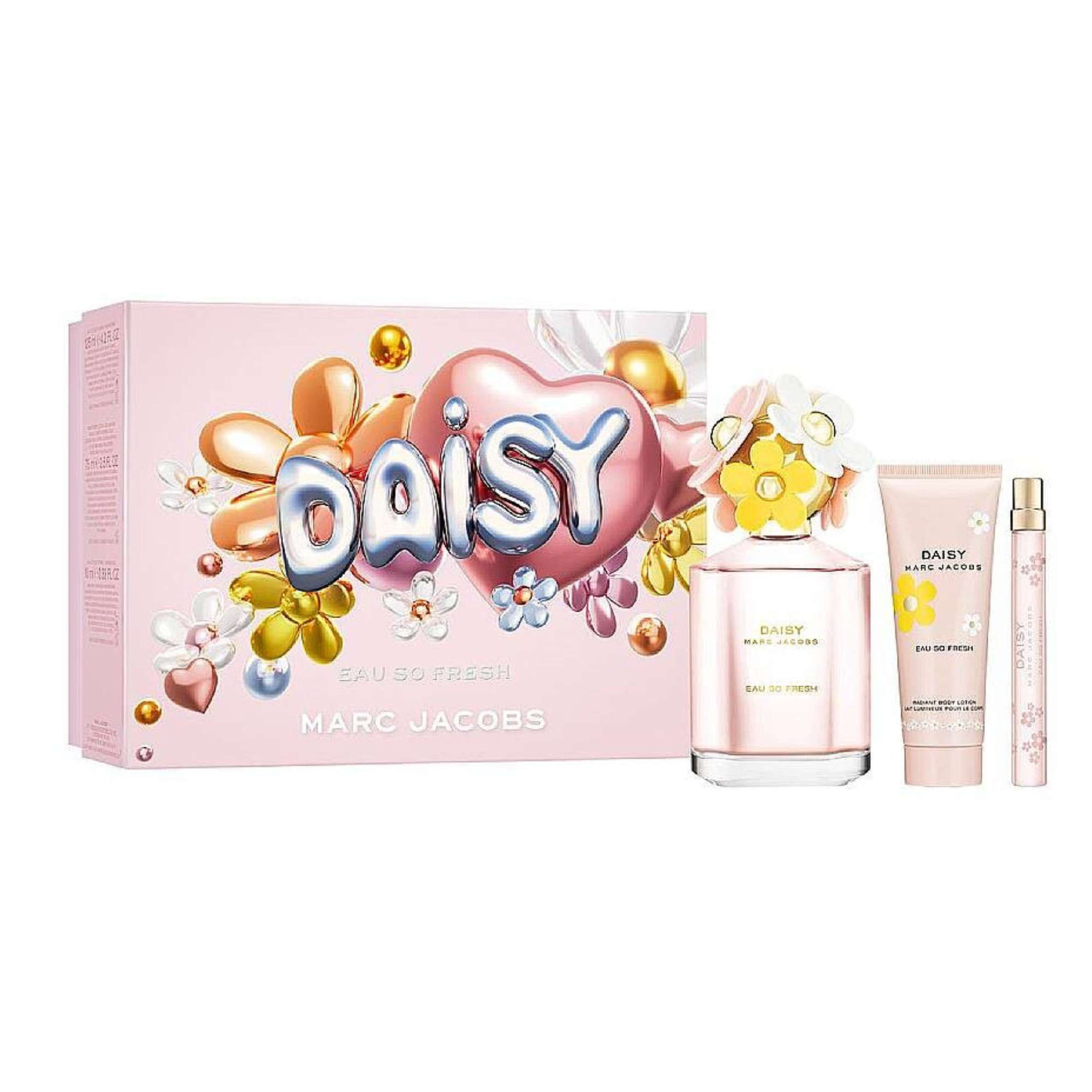 Marc Jacob Daisy Eau So Fresh Gift Set Isi 3